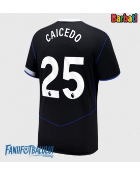 Chelsea Moises Caicedo #25 Tricou Fotbal Replică 2025-26 Barbati Treilea